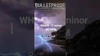 R&B TRAP TYPE BEAT - When&ndash; Cminor-80 BPM