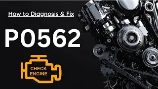 P0562: System Voltage Low | Trouble Code: Diagnose Symptom Cause Explain Fix