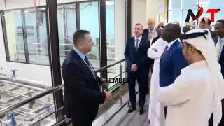 RUTO TOURS НА ПРЕДПРИЯТИЕ BALADNA FOOD INDUSTRIES В КАТАРЕ, ПРИНЯТЫЕ ПРЕДСЕДАТЕЛЕМ МОАТАЗОМ И ГЕН...