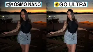 Сравнение тестов камер DJI Osmo Nano и Insta360 Go Ultra Low Light