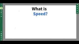 Speed, explained simply,  Grade 10/11