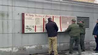 US National Park Staff Rip Slavery Exhibit Off Wall at Independence Park in Philadelphia