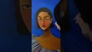 Face Painting Process #fineart #art #painting #artist