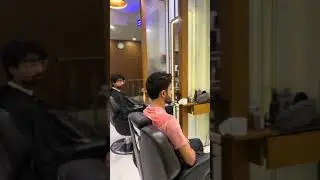Slow Motion Haircut ✂️ Satisfying Barber Shot#youtubeshorts #haircare #waseemsalon