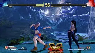 Street Fighter V CE:  Juri vs Karin PC Mod