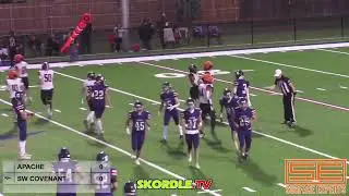 Boone   Apache at Southwest Covenant Football
