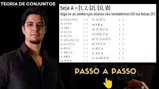 Teoria de Conjuntos - Rela&ccedil;&atilde;o de Pertin&ecirc;ncia e Inclus&atilde;o