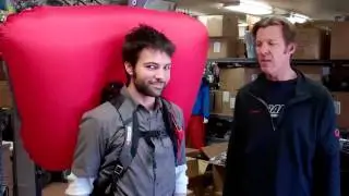 Использование рюкзака Mammut Ride R.A.S. Avalanche Airbag