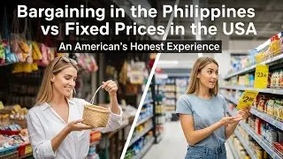 Bargaining in the Philippines vs Fixed Prices in the USA 🇵🇭🇺🇸 | An American&rsquo;s Honest Experience