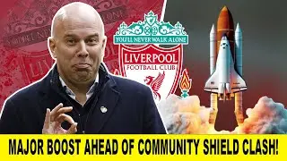 Liverpool Handed MAJOR BOOST Ahead Of Community Shield CLASH!