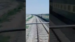 crossing the 8dn taizgam express #translationquranandislam #pakistan #railway #train