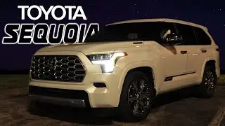 2023 Toyota Sequoia Capstone - Night Drive Review