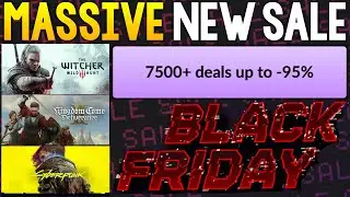 ABSOLUTELY MASSIVE BLACK FRIDAY 2025 PC SALE ON GAMES YOU KEEP FOREVER + SAVE EVEN MORE ON GAMES!