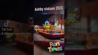 Ashby de la Zouch Statutes FunFair 23 pat Collins Funfairs #worldfunfairmonth #future4fairgrounds