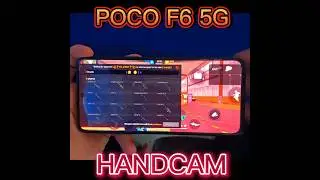 Garena free fire ✅ poco f6 handcam 📱 for you Rai SG 🙏