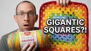 МОЙ ОБЗОР ПРЯЖИ - RED HEART ALL IN ONE GRANNY SQUARE GRANDE YARN - ВАМ ОБЯЗАТЕЛЬНО НУЖНО ЭТО ПОСМ...