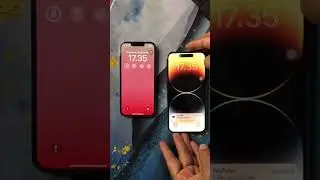 iPhone Ui charging difference between 14 Pro max & 13 Pro 😎😍✌👌 #subscribe #shorts