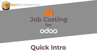 InterAcct Job Costing for Odoo   Quick Intro - Version 16