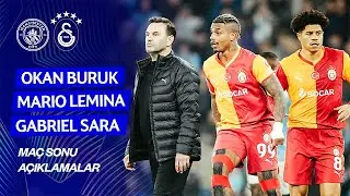 🎙️ Teknik direktörümüz Okan Buruk ile Mario Lemina ve Gabriel Sara’nın maç sonu açıklamaları #MCIvGS