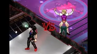TouhouRassle - Nue vs Yukari Old Hell Inferno Match