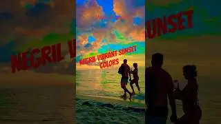 Observing Negril vibrant colors #sunset #edm #chillspot