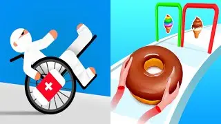 Healthy Runner vs Bakery Stack - All Level Speed Run Gameplay Ep1