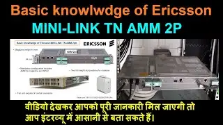 Basic knowledge of Ericsson MINI-LINK TN AMM 2P | Overview of Mini Link | Ericsson Mini Link TN
