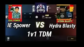 Hydra blasty vs IE Spower 1v1 TDM First time ever