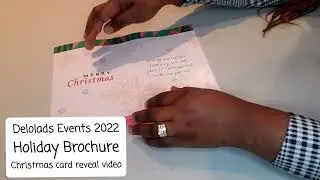 Delolads Events 2022 Holiday Brochure Christmas Card Reveal Video