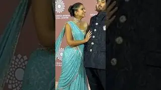 Radhika Merchant Ambani Cute Moments With Anant Ambani During Fashion Event At Jio World Plaza