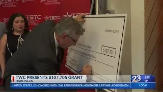 Over $100,000 grant from Texas Workforce Commission