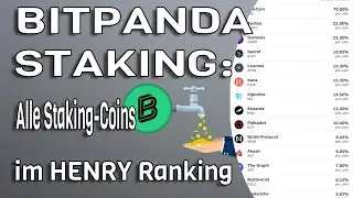Bitpanda Staking: Alle Staking-Coins im Henry Ranking