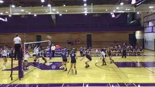 Beth Dunlap 2020 Setter #18 - Wins vs Naperville Central and Lincoln Way East