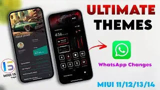 Ultimate Themes For Miui 11/12/13/14 🔥 You Should Try It | Coolest Themes Ever - WhatsApp Changes 🔥