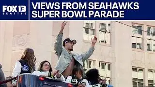 Views from the Seahawks Super Bowl parade | FOX 13 Seattle