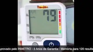 Aparelho de Press&atilde;o Autom&aacute;tico de Pulso LP200   Premium