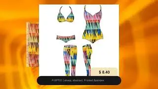 P-SPT01 | sharp, abstract, Printed Spandex