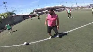 Jogamos num sol brabo (Fiquei com bolha no pé) - Futebol na visão do jogador