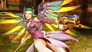 Overwatch 2 - My Mercy Sugar Plum Fairy First POTG
