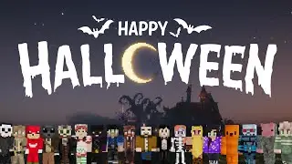 18 ютуберов собрались на хэллоуинском мероприятии в Ignitor SMP! 👻🎢 (Наступает полный хаос)