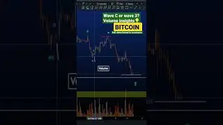 Wave C or wave 3? Volume insights💡 #crypto #bitcoin #elliottwaves #btc #daytrading