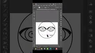 Cartoon character face design in illustrator #short