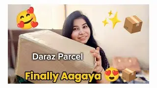 Finally Daraz Parcel Aagaya 😍📦 | Unboxing Vlog | @Poojakingranivlogs 