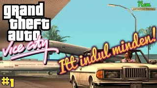 A Kezdet Kezdetén... 🌴 GTA Vice City Story Stream #1