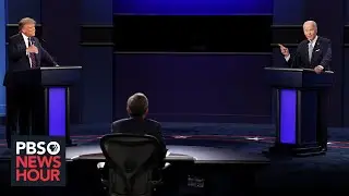 How contentious debate highlighted differences between Trump and Biden