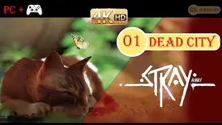 STRAY Gameplay | Part 1 | Emotional Cat Adventure Begins | 1440p60FPS |  Gameplay | [No commentary]
