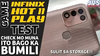 Infinix Hot 11 Play Game Test - Smooth Kaya Pang Gaming? | Filipino |