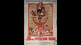 1973 Enter the Dragon Bruce Lee Italian 2 sheet movie poster Signed Jim Kelly John Saxon Bob Wall