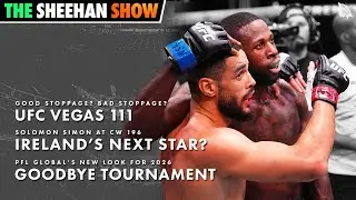 Bonfim-Brown Stoppage, PFL Kills Tournament Format | The Sheehan Show