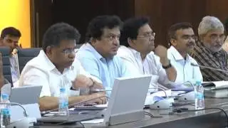 REVIEW MEETING ON IRRIGATION BY AP CM AT SECRETARIAT ON 18052017